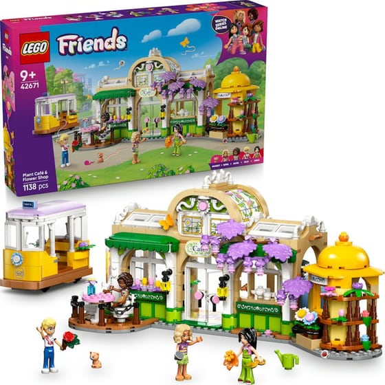 LEGO® Friends Καφετέρια με Φυτά & Ανθοπωλείο (42671) image 6