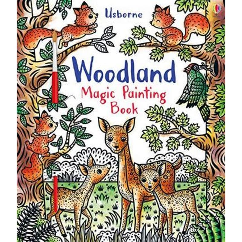 Woodland Magic Painting Book