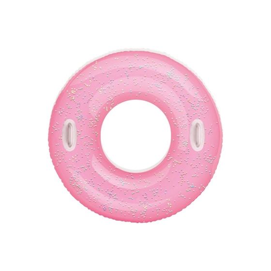 Legami Milano Φουσκωτή Σαμπρέλα Θαλάσσης Donut με Χειρολαβές Ροζ 120εκ. image 0