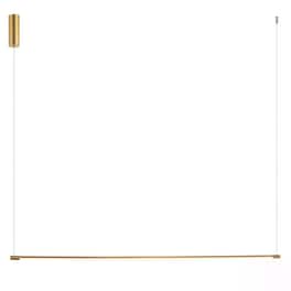 Φωτιστικό Οροφής Led Zambelis 20120 Μεταλλικό 140x150 cm - Χρυσό