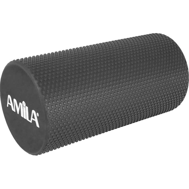 Foam Roller Amila Pro 96824 30x15cm - Μαύρο