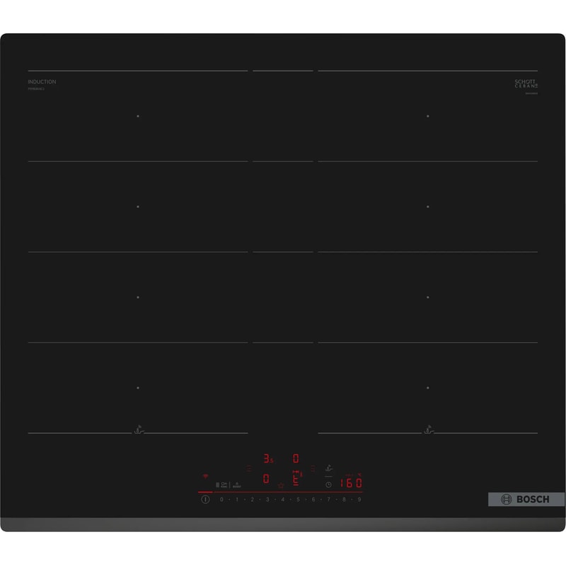 BOSCH PXY63KHC1E 60 cm Μαύρο Εστία Επαγωγική Αυτόνομη