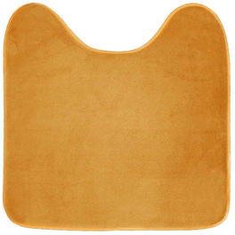 Πατάκι Λεκάνης Spitishop L-c Vitamine Ocre 1801712 από Πολυεστέρα 45x45cm - Ώχρα