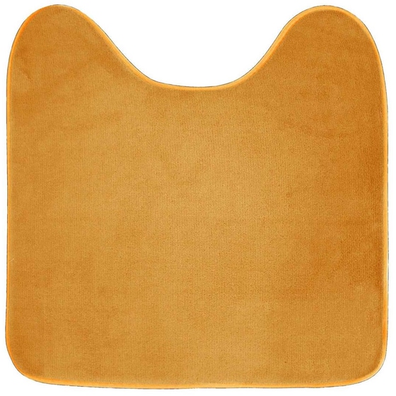 Πατάκι Λεκάνης Spitishop L-c Vitamine Ocre 1801712 από Πολυεστέρα 45x45cm - Ώχρα image 0