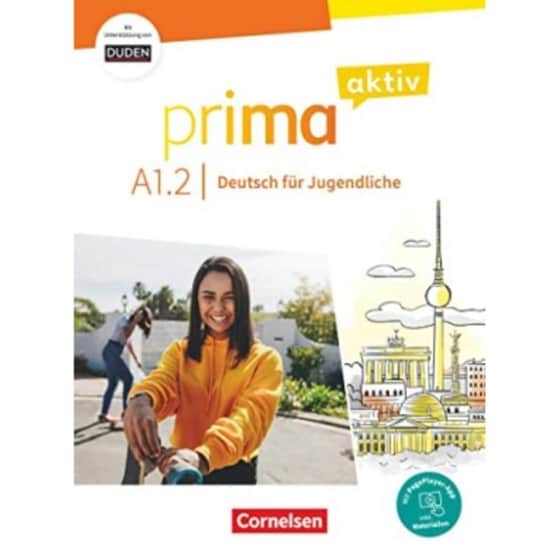 Prima aktiv: Prima Aktiv A1.2 Kursbuch inkl. PagePlayer App + interaktive Ubu image 0
