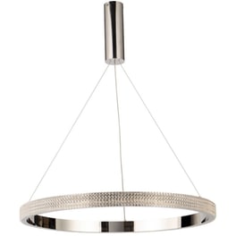 Φωτιστικό Οροφής Led Dimmable Homelighting Amarylis 77-8164 από Αλουμίνιο - Ασημί