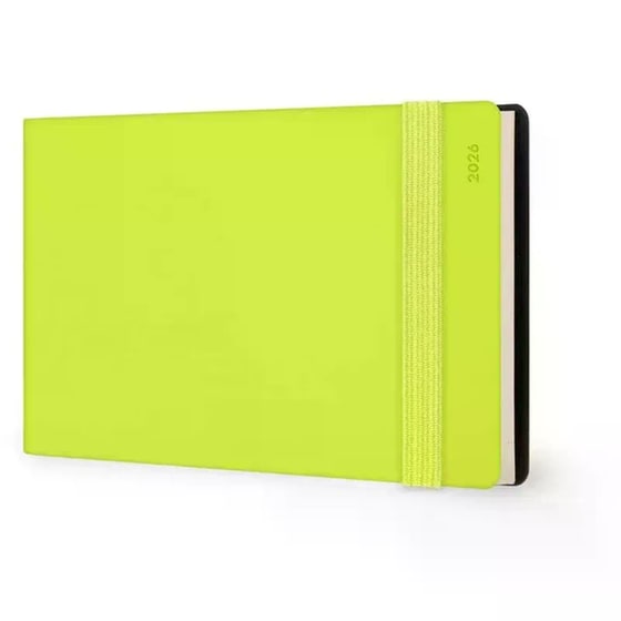 Ημερολόγιο Εβδομαδιαίο Legami 2026 12Μ Small Horizontal Chartreuse image 1