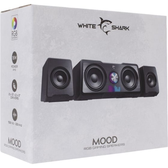 Ηχεία 2.1 Whiteshark GSP-968 16 W - Μαύρο image 4