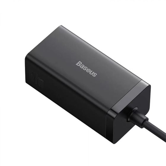 Φορτιστής Πρίζας Baseus GaN5 Pro 2x USB-C/ 1x USB/ 1x HDMI 67W - Μαύρο image 2