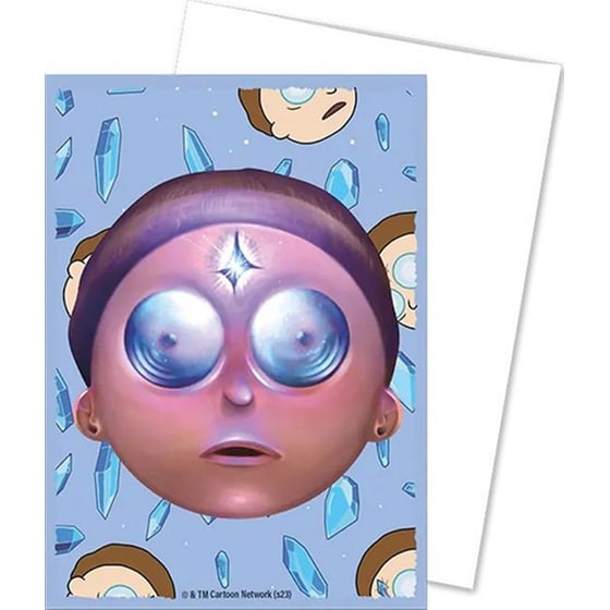 Classic Brushed Art Rick & Morty Dragon Shield License Standard Size Sleeves - Morty (100 Sleeves) image 3