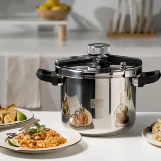 Χύτρα Ταχύτητας ΙΖΖΥ GOURMET 9 L Inox image 2