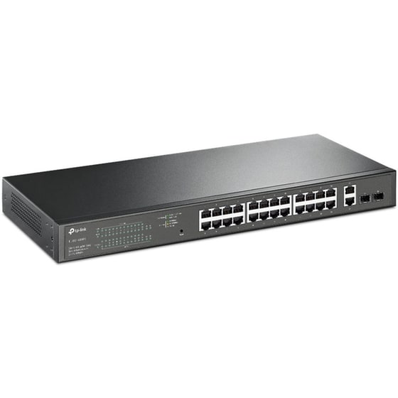 TP-Link TL-SG1428PE Network Switch Managed L2 Gigabit Ethernet (1000 Mbps) 28-Port PoE Support 1U image 2