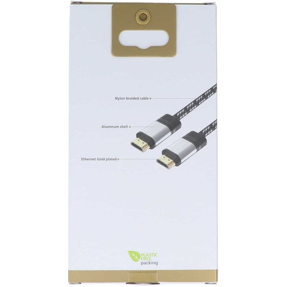 Καλώδιο Tune TechFlex High Speed HDMI 2.0 Male σε HDMI Male - 1.5m image 2