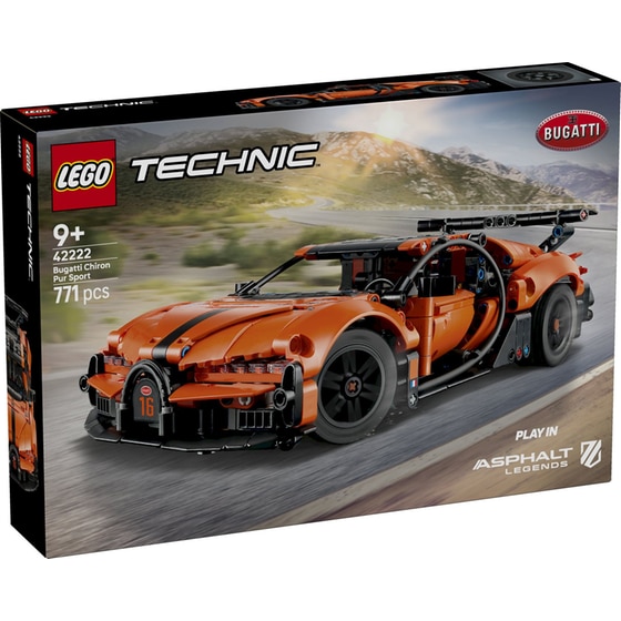 LEGO® Technic Bugatti Chiron Pur Sport Hypercar (42222) image 0