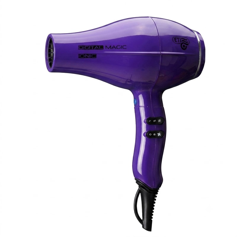 ETI Digital Magic Ionic Lilac Σεσουάρ Μαλλιών 2400 W Μωβ