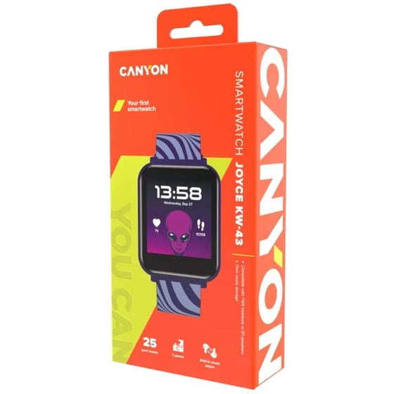 Smartwatch Canyon Joyce KW-43 43mm - Blue image 6