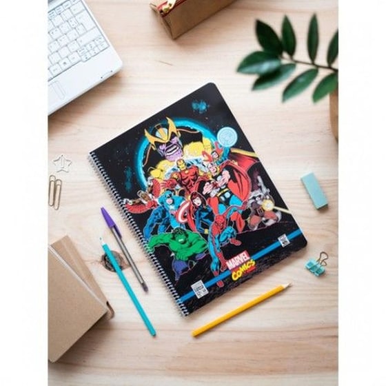 Τετράδιο Σπιράλ Erik 160Φ Avengers Comic Marvel image 2