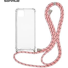 Θήκη Apple iPhone 11 - Sonique με Κορδόνι Armor Clear - Ροζ