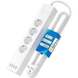 Πολύπριζο Meross MSS425FHK-EU με Wi-Fi και θύρες USB-A - 4000W