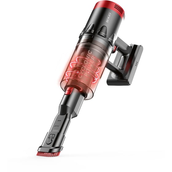SOGO ASP-SS-16165 25.9 V 0.65 L Κόκκινη Σκούπα Stick image 4