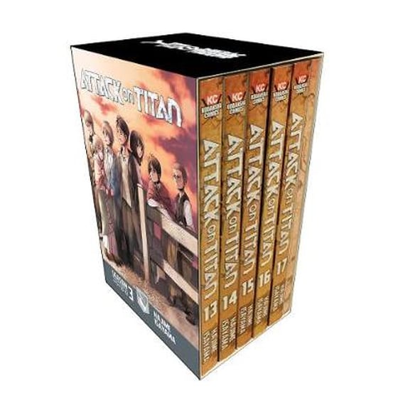 Attack On Titan Season 3 Part 1 Manga Box Set image 0