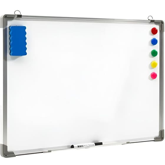 Ασπροπίνακας Ξηρού Καθαρισμού Vidaxl Μαγνητικός Ατσάλι 60x40 cm - Λευκό image 1