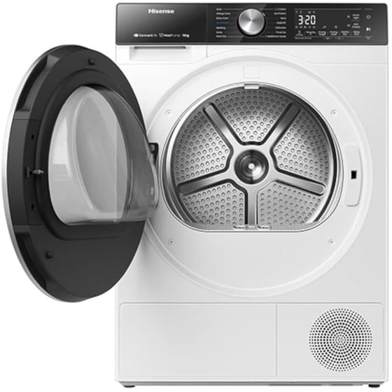 HISENSE DH5S102BW 10 kg με Αντλία Θερμότητας Λευκό Στεγνωτήριο Ρούχων image 4