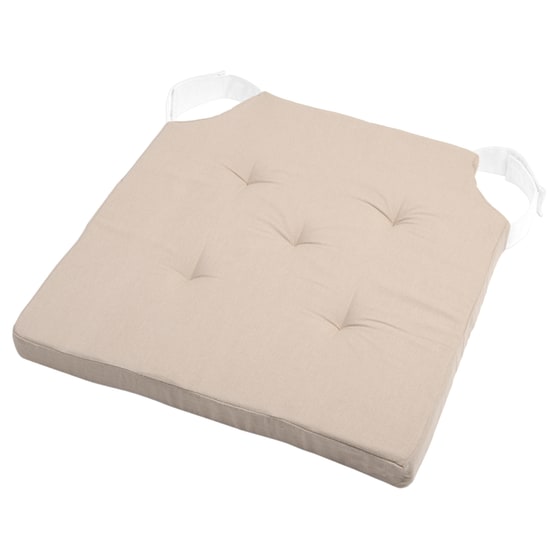 Μαξιλάρι Καρέκλας Spitishop Cu1490017gal-v 38x38 cm - Εκρού image 0