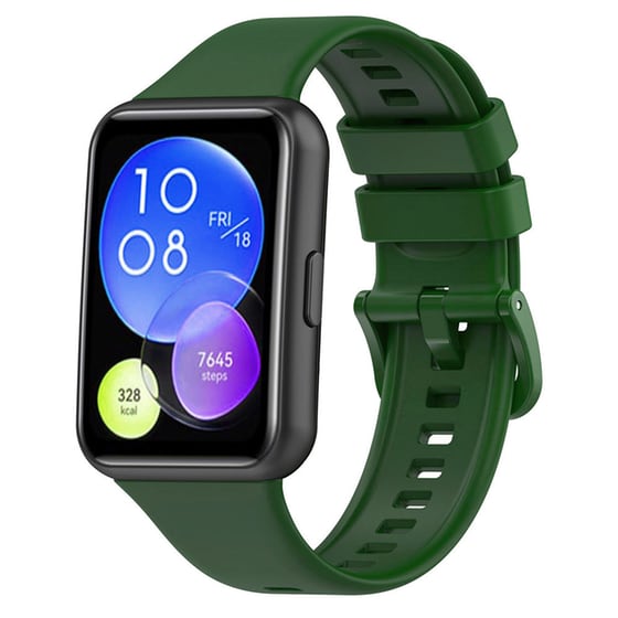 Λουράκι Σιλικόνης για Huawei Fit 2 Active - Πράσινο Σκούρο image 1