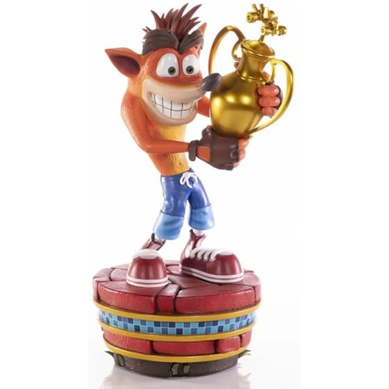 Φιγούρα First 4 Figures - Crash Bandicoot - Crash Team Racing Nitro-Fueled - Crash (Winner) Standard Edition image 2
