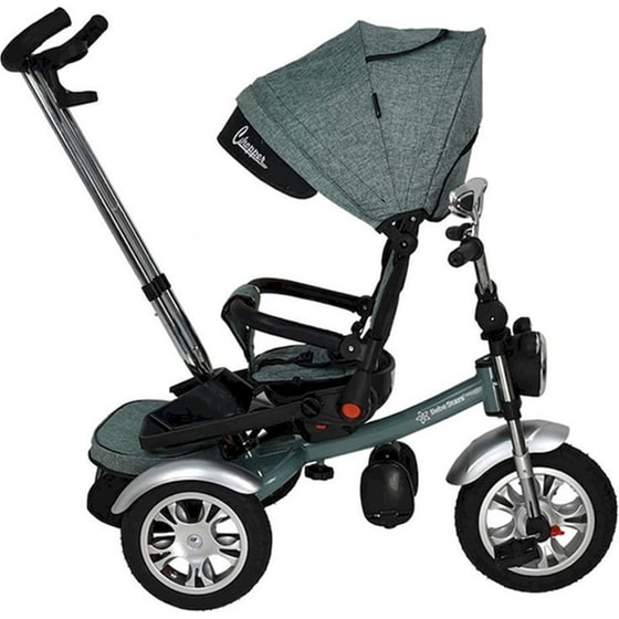 Παιδικό Τρίκυκλο Ποδήλατο Bebe Stars Chopper Ocean 6 σε 1 με Φωτάκι Νυκτός & Μουσική - Γκρι image 7