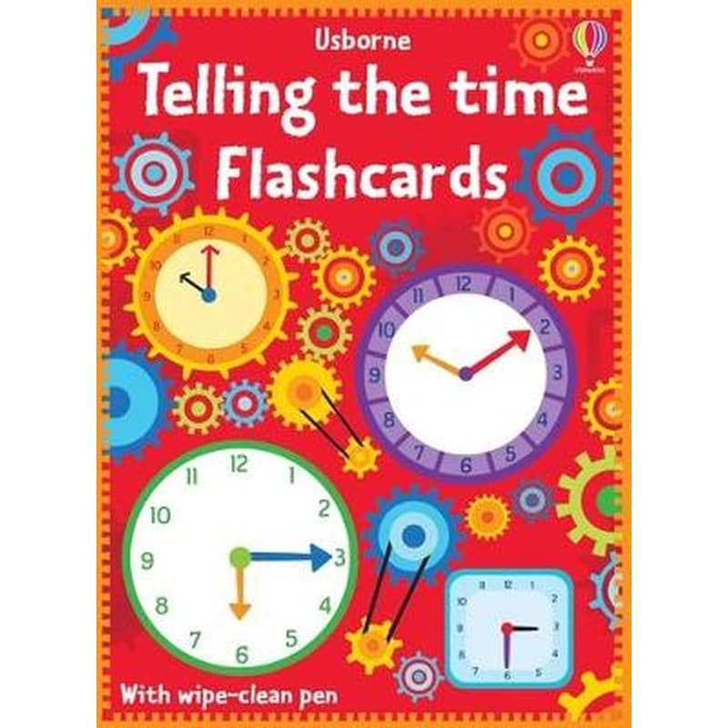 Telling the Time Flash Cards