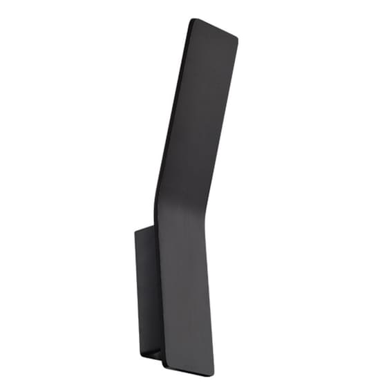 Απλίκα Τοίχου Led Aca Zen Zd80036ledbk από Αλουμίνιο 7x3.5x34 cm - Μαύρη image 0