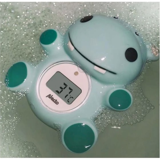 Alecto Ψηφιακό Θερμόμετρο Μπάνιου & Δωματίου για Μωρά Ιπποπόταμος image 4