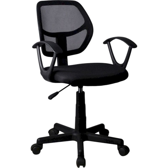 Καρέκλα Γραφείου ArteLibre Αύρα από Ύφασμα Mesh - Μαύρη image 0