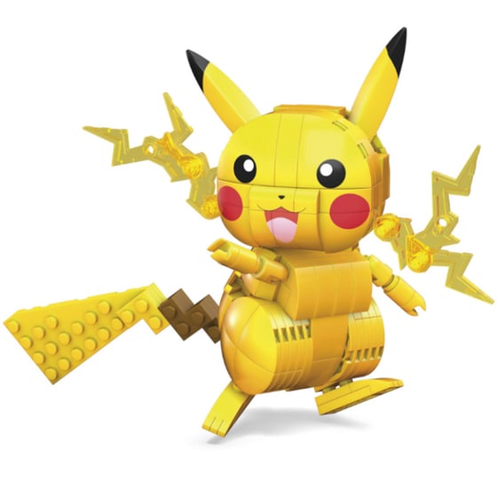 Mega Bloks Τουβλάκια Pokemon - Pikachu (GMD31) (211 Κομμάτια) image 1