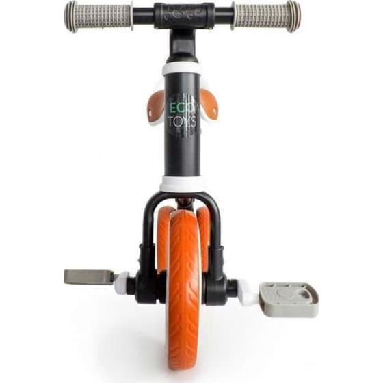 Παιδικό Ποδήλατο Ισορροπίας Ecotoys Lc-v1307 - 2 Σε 1 Ατσάλινο Κατάλληλο Για Παιδιά 2+ Ετών - 65x31x49 cm, Μαύρο image 2