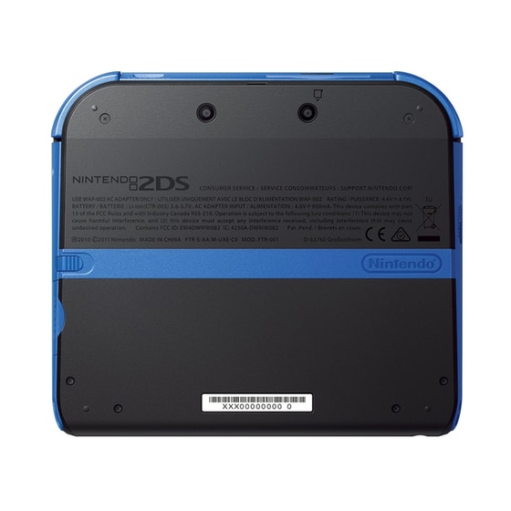 Nintendo 2DS Μαύρο/Μπλε & Mario Kart 7 image 2