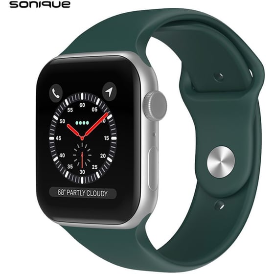 Λουράκι Sonique Soft Band για Apple Watch 42/44/45/49mm - Πράσινο Σκούρο image 0