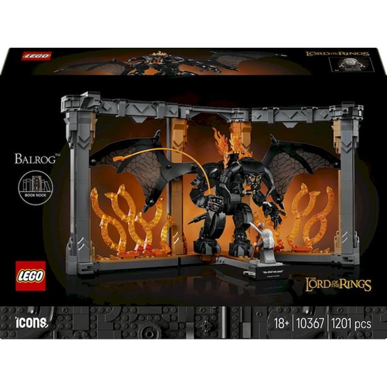 LEGO® Icons Ο Άρχοντας των Δαχτυλιδιών: Βιβλιοστάτης Balrog™ image 0