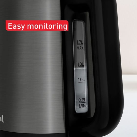 TEFAL Equinox BI5208 2200 W 1.7 L Μαύρο Βραστήρας image 8