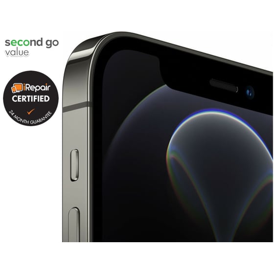 Μεταχειρισμένο Apple iPhone 12 Pro 256GB Graphite second go value Certified by iRepair image 2