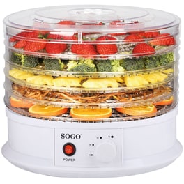 Αποξηραντής Τροφίμων SOGO DAL-SS-10460 250 W Λευκό