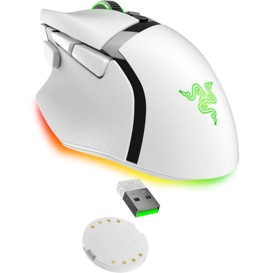 Razer Basilisk V3 Pro 35K RGB Gaming Ασύρματο Ποντίκι - Λευκό image 4