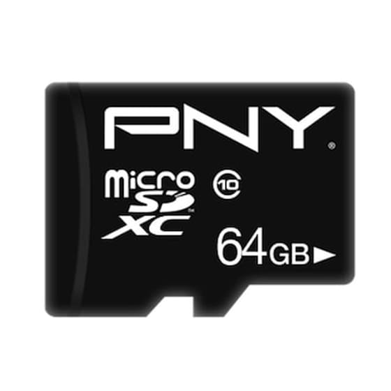 PNY microSDXC 64GB Class 10 U1 UHS-I με αντάπτορα image 0