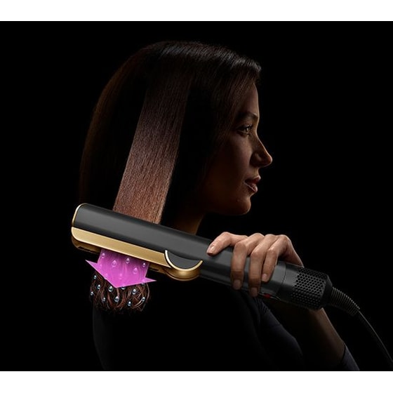 DYSON AIRSTRAIT™ HT01 Ισιωτικό Μαλλιών Amber Silk/Pink Champagne Gift Pack image 8