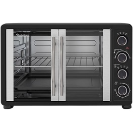 TURBOTRONIC TT-FEO45 45 Lt 2000 W Μαύρο Ηλεκτρικό Φουρνάκι