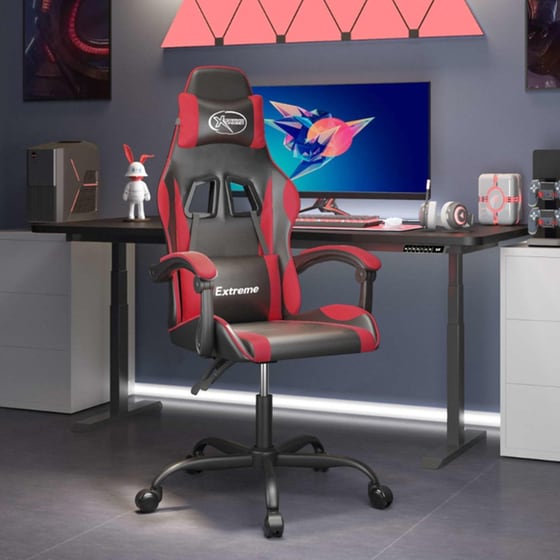 Καρέκλα Gaming VIDAXL 3143867 από Τεχνητό Δέρμα - Μαύρο image 9