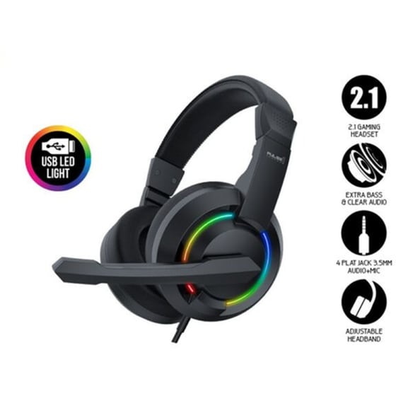 Ακουστικά Κεφαλής Armaggeddon Gaming Pulse 1 - Black image 0