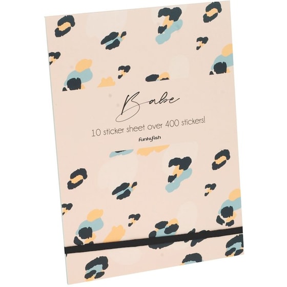 Μπλοκ Αυτοκόλλητων GIM Funky Fish Babe (10 Φύλλα-400 Τεμάχια) image 0